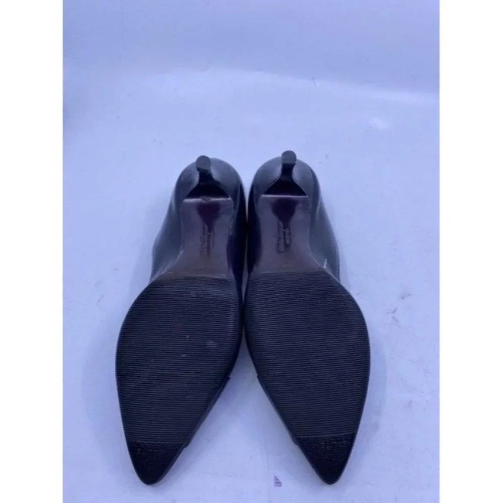 Salvatore Ferragamo Black Light Insignia Pumps Size Us - Picture 8 of 10